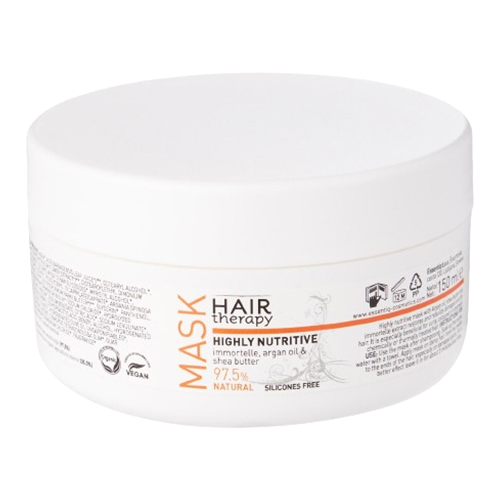 Prírodná vyživujúca maska ​​na vlasy, 150 ml