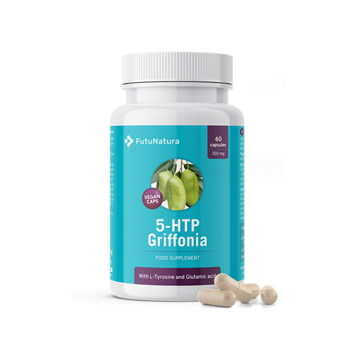 5-HTP Griffonia - serotonín 100 mg, 60 kapsúl