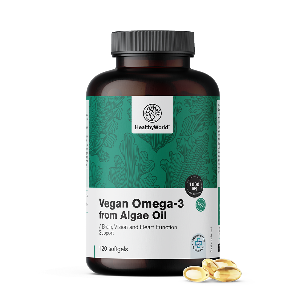 Vegánske omega-3 1000 mg – z rias