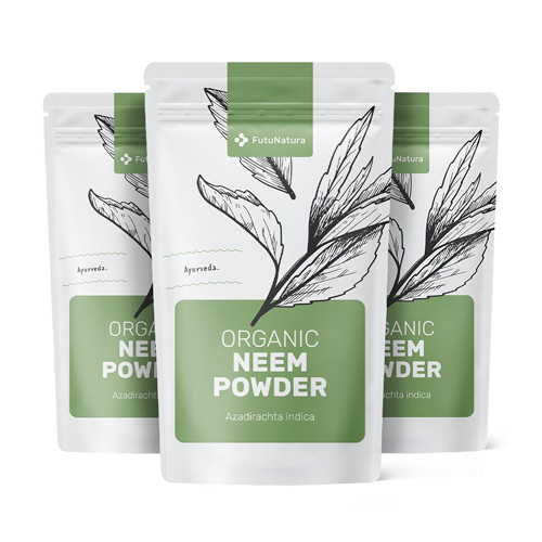 3x BIO Neem prášok, spolu 750 g