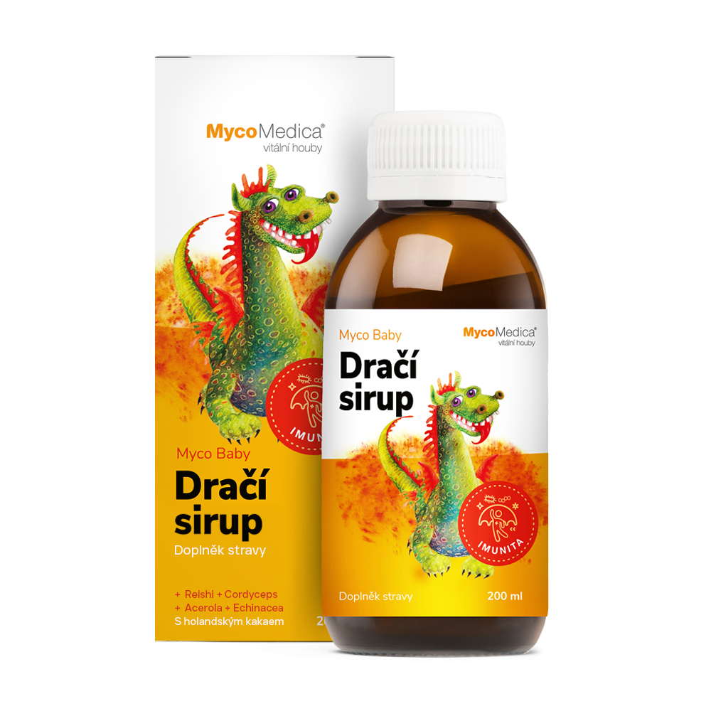 Tekutý doplnok stravy pre deti Drak - imunitný systém.