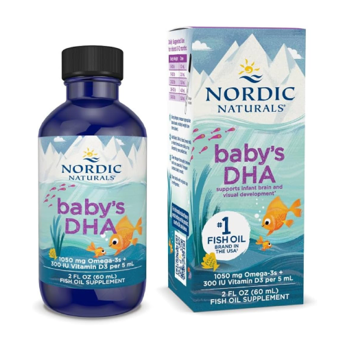 DHA + vitamín D3 pre dojčatá – kvapky, 60 ml