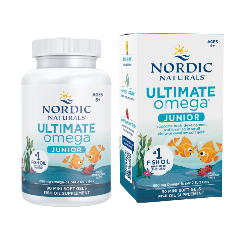 Ultimate Omega Junior 680 mg, 90 mäkkých kapsúl