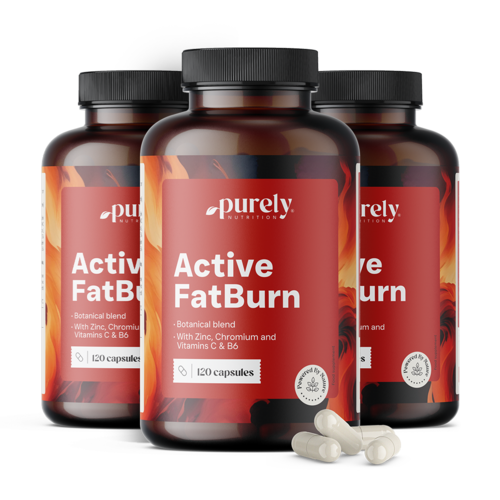3x Active FatBurn, spolu 360 kapsúl