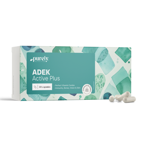 Vitamíny ADEK Active Plus, 60 kapsúl