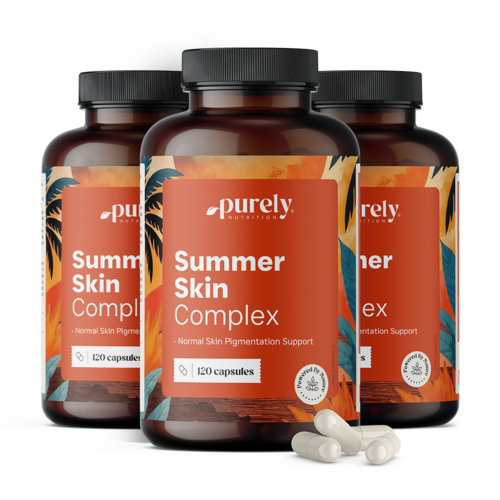 3x Summer Skin Complex – formula s 10 účinnými látkami, spolu 360 kapsúl