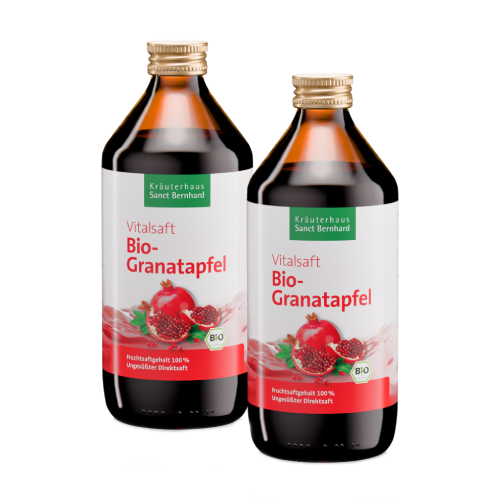 BIO Šťava z granátového jablka, 2 x 500 ml