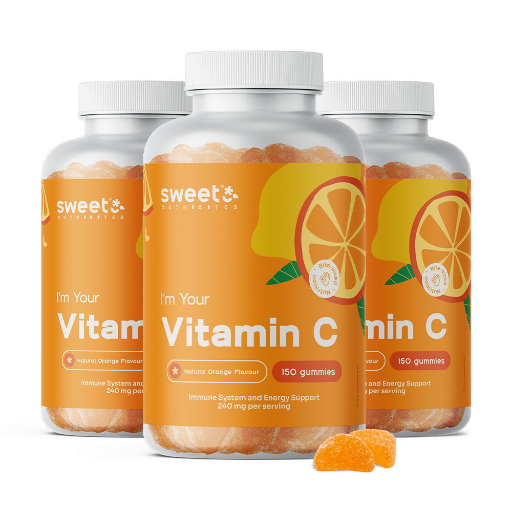 3x Vitamina C 240 mg, en total 450 gominolas