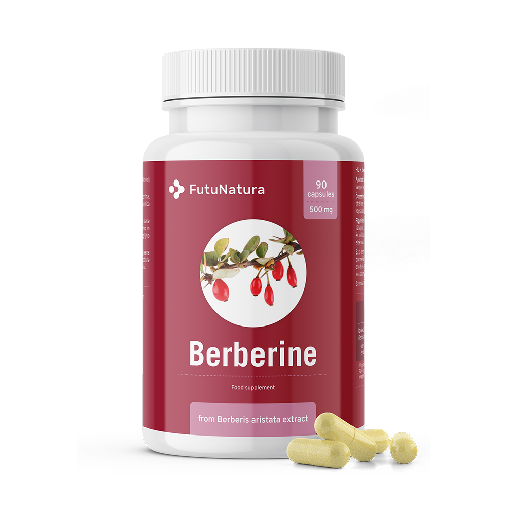 Berberine 500 mg from Berberis Aristata Extract