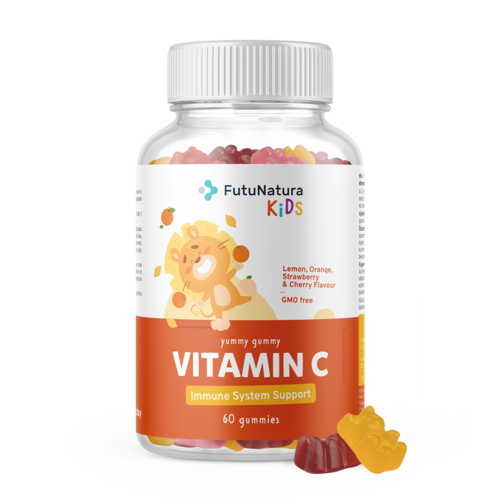 VITAMIN C - Gummies for Kids with Vitamin C, 60 gummies