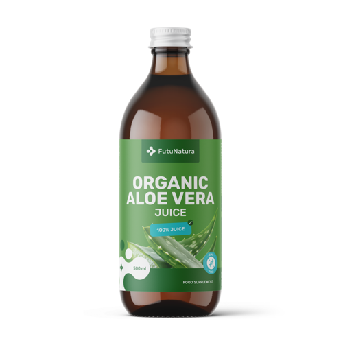 Organic Aloe Vera Juice, 500 ml