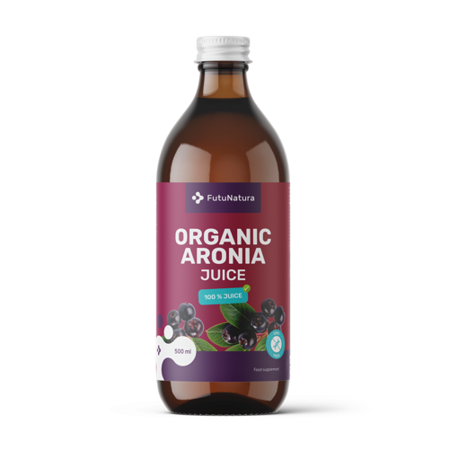 Organic Aronia Juice, 500 ml