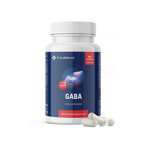 GABA 500 mg, 90 capsules