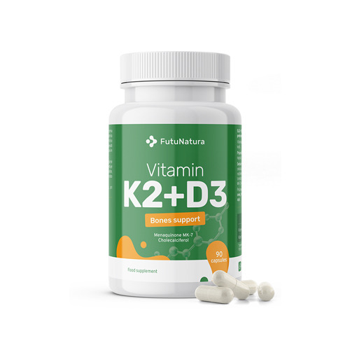 Vitamin K2 + D3 – for Bones, 90 capsules