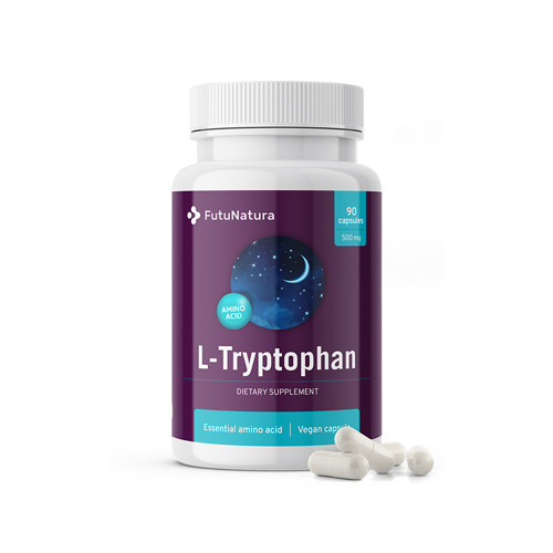 L-Tryptophan 500 mg, 90 capsules