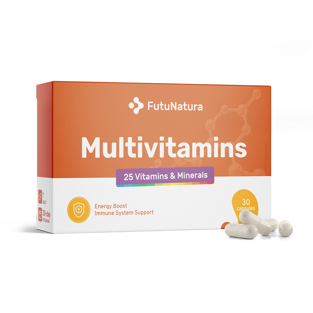 Multivitamins - 25 Vitamins and Minerals