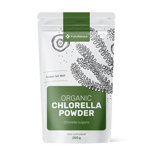 Organic Chlorella Powder, 200 g