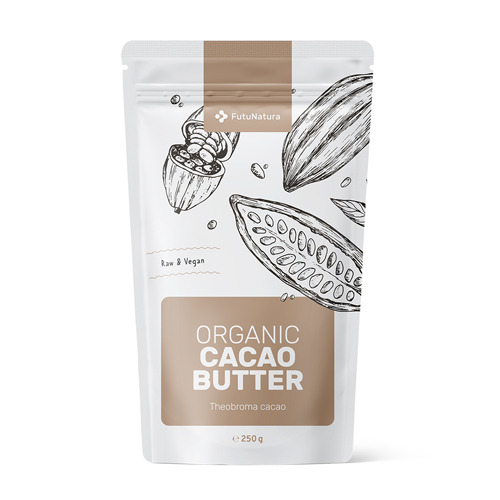 Organic Cocoa Butter, 250 g