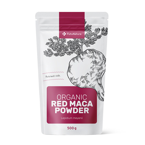 Organic Red Maca Powder, 500 g