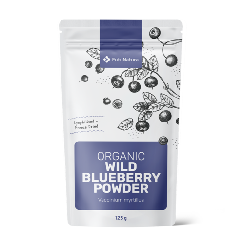 Organic Wild Blueberry Powder, 125 g