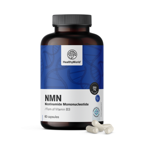 NMN - Nicotinamide Mononucleotide 250 mg, 60 capsules