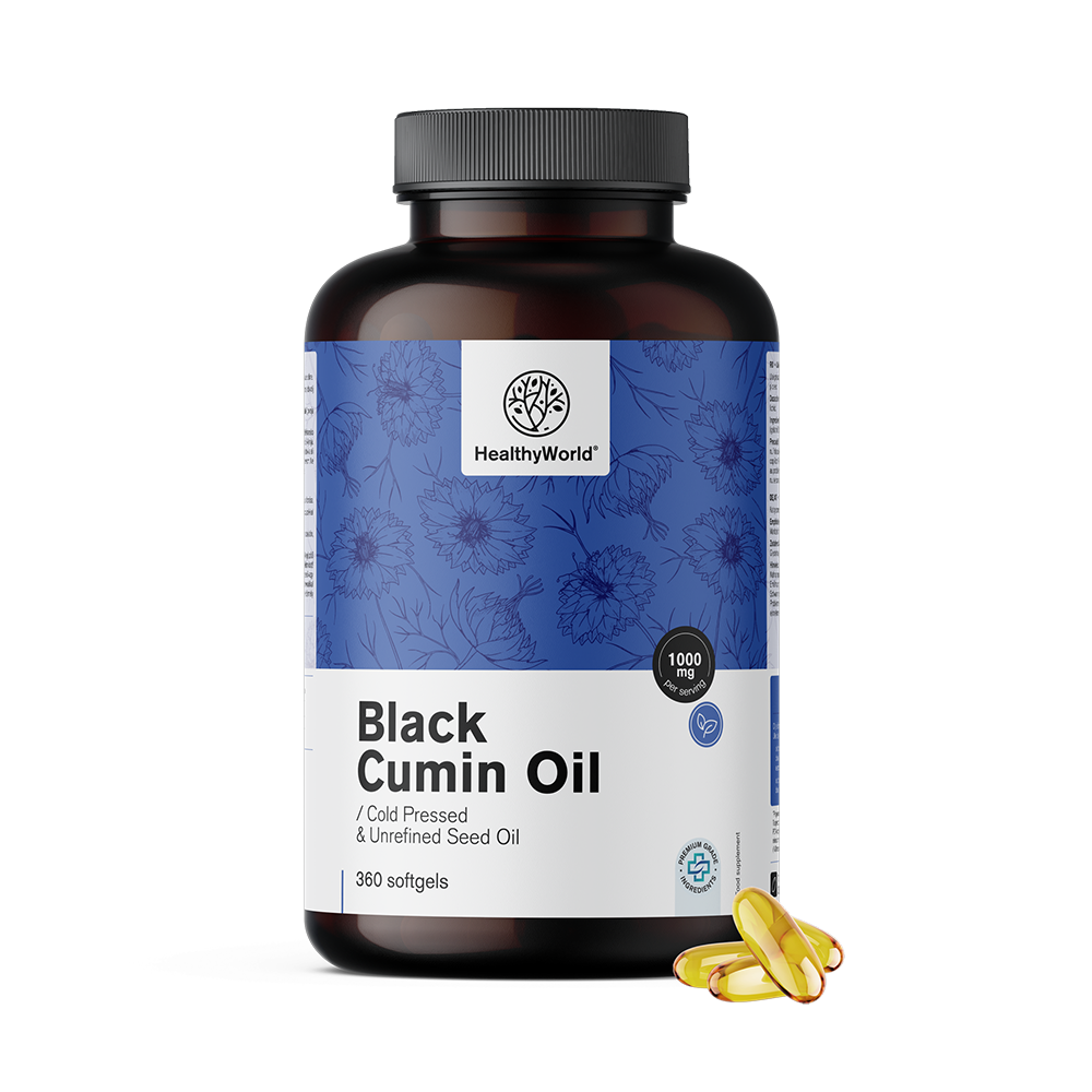 Black Cumin Seed Oil 1000 mg