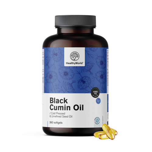Black Cumin Seed Oil 1000 mg, 360 softgels