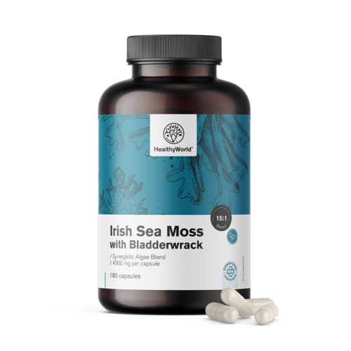 Irish Sea Moss 4000 mg, 180 capsules
