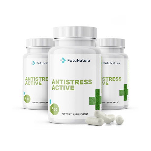 3x AntiStress Active, total 90 capsules