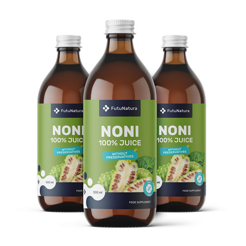3x Noni Juice - Immune System, total 1500 ml