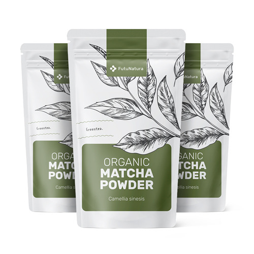 3x Organic Matcha Powder, total 300 g
