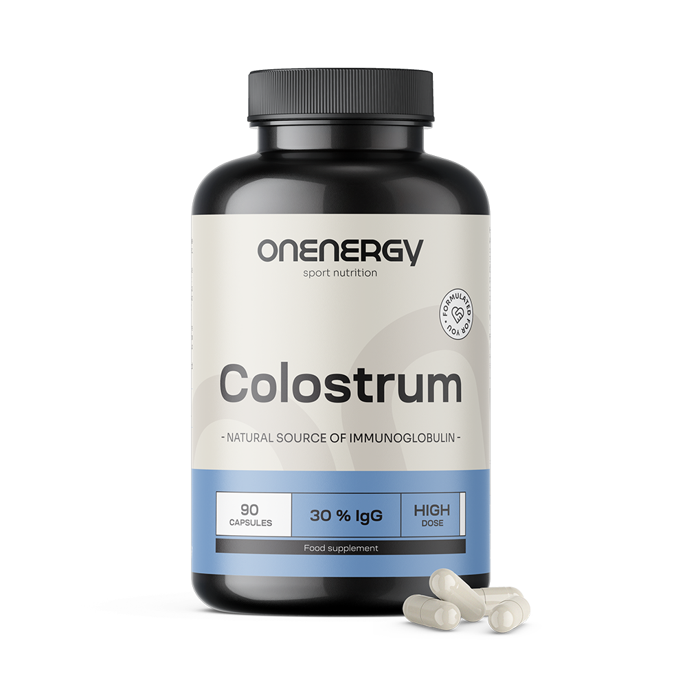 Colostrum in capsules