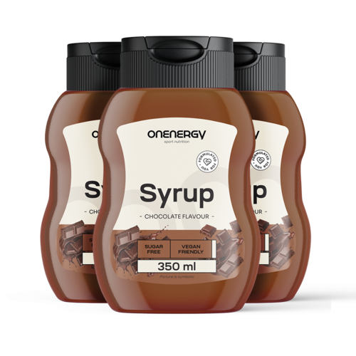 3x Syrup with Sweetener – Chocolate, total 1050 ml