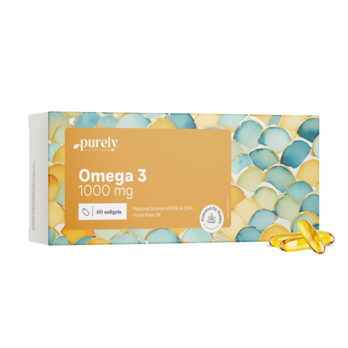 Omega-3 1000 mg - from Fish Oil, 60 softgels