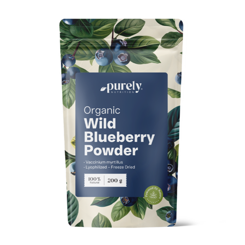 Organic Bilberry Powder, 200 g
