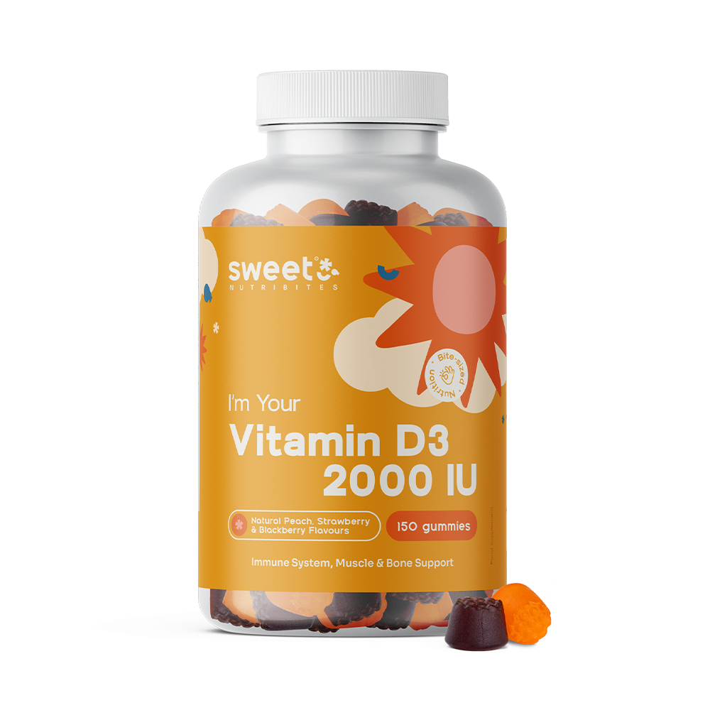 Vitamin D3 gummy candies.