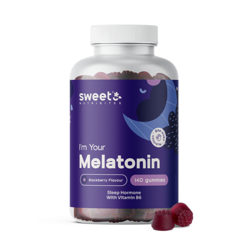 Melatonin 1 mg – Gummies with Natural Hormone, 140 gummies