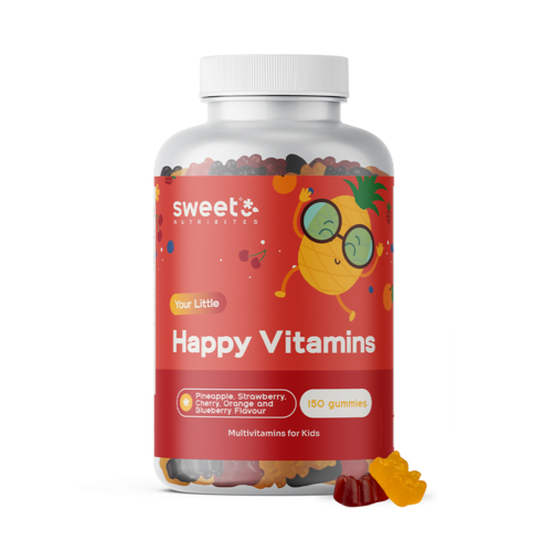 Happy Vitamins – Multivitamin Gummies for Kids, 150 gummies